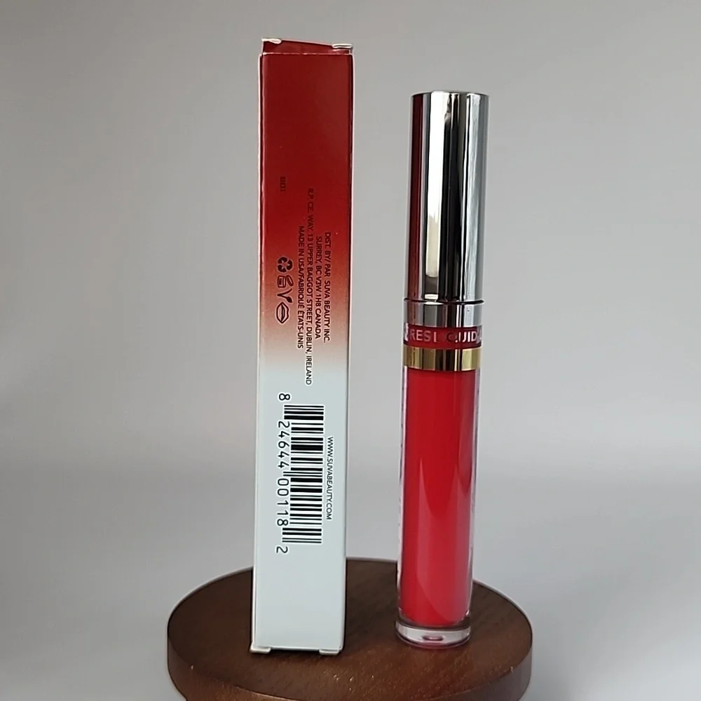 Suva Beauty Glossy Lamination Liquid Lipstick - Elysium